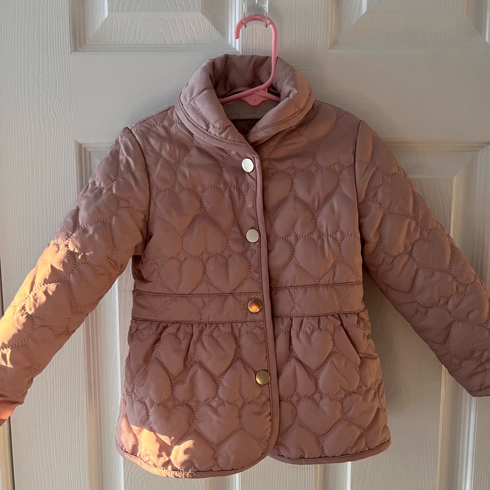 Blush barn coat